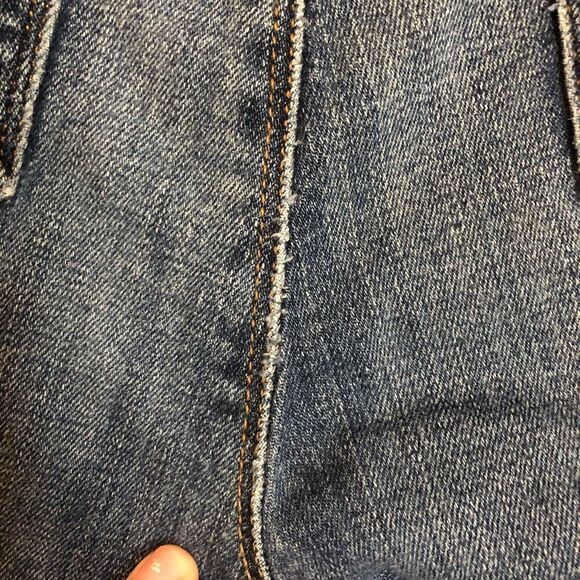 J Brand Blue Fringe Hem Jeans - Picture 7 of 14